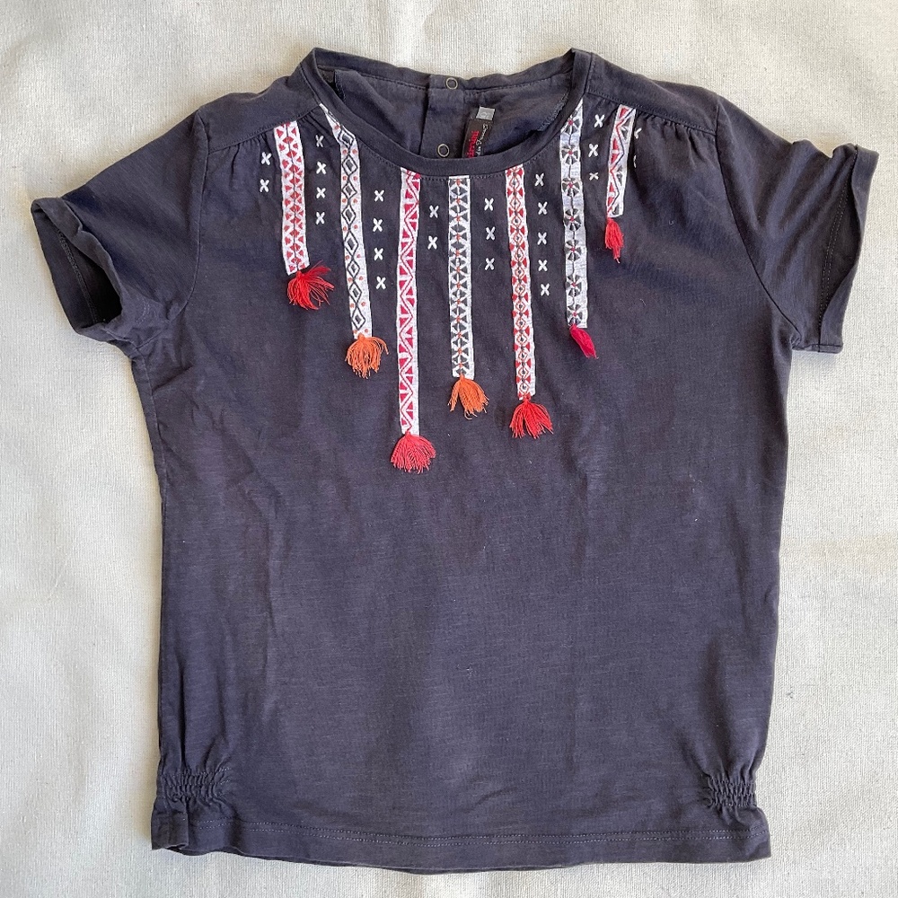 Girls’ Catimini Navy Blue T-Shirt